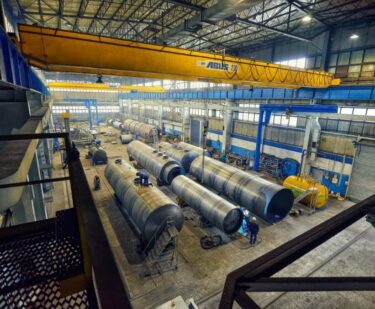 Ekonstal - Produktionslinie für Stahltanks