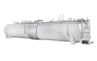 A large five-compartments, aboveground fuel tank | Ekonstal